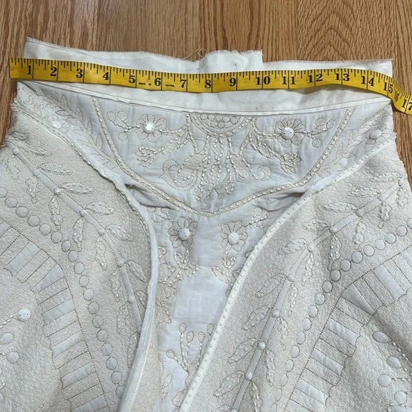 New! Zara Atelier limited edition medium beaded cape skirt. - Picture 13 of 16